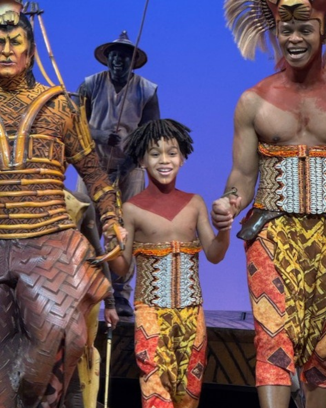 Kaylen as Young Simba in The Lion King